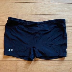 Under armour compression shorts size L